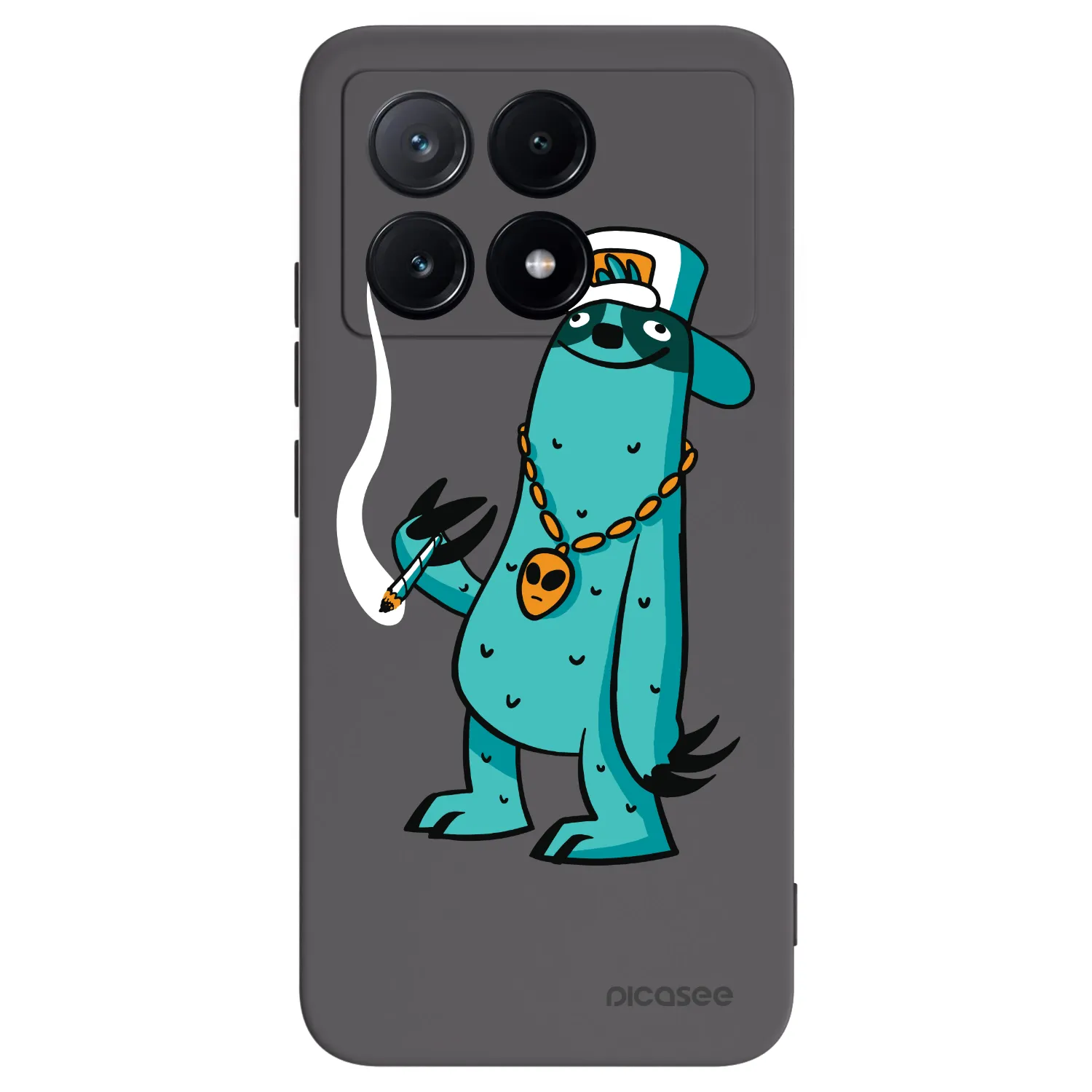 Picasee silikónový čierny obal pre Xiaomi Poco X6 Pro - Earth - Je mi fajn