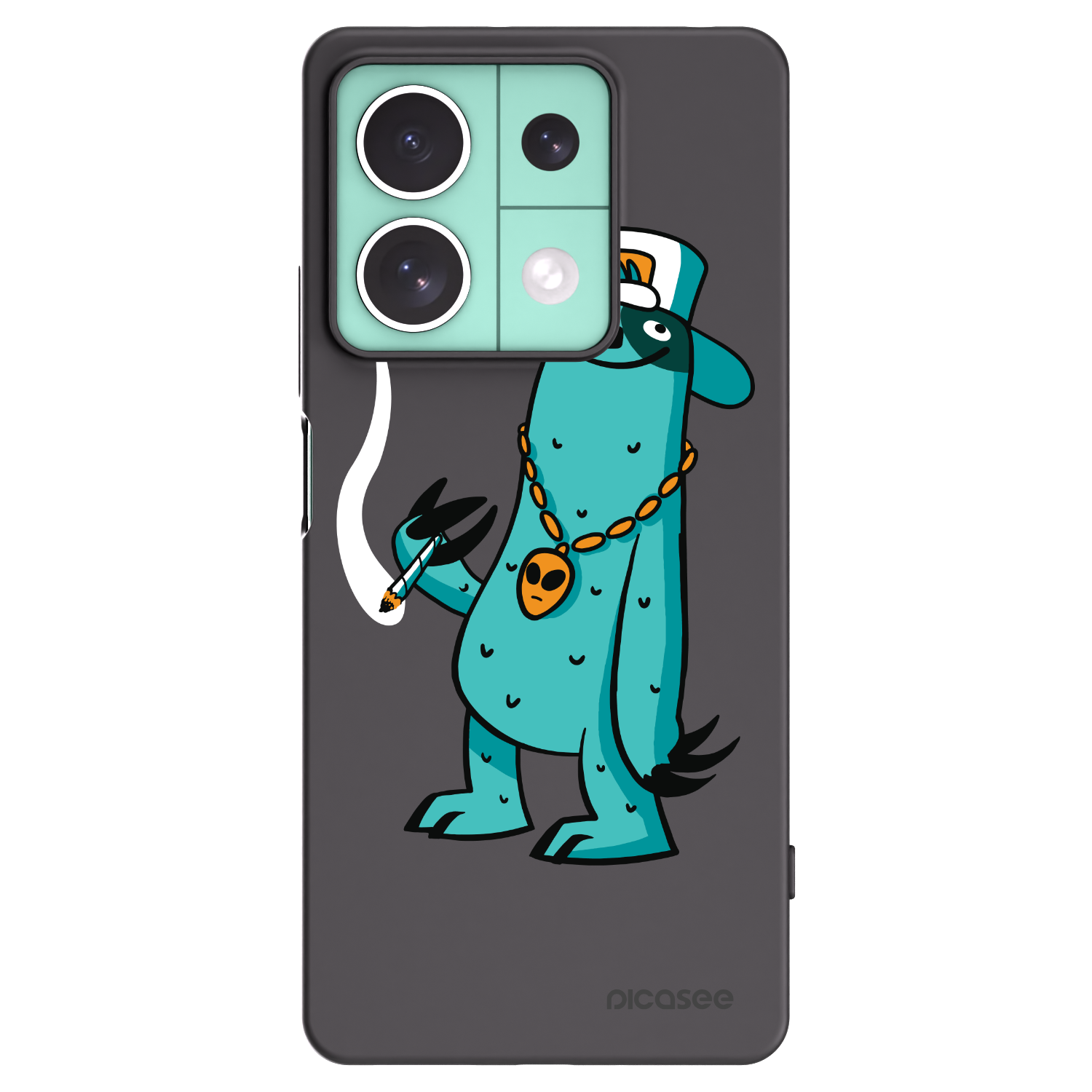 Picasee silikónový čierny obal pre Xiaomi Redmi Note 13 5G - Earth - Je mi fajn