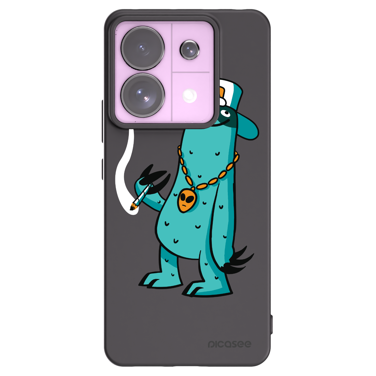 Picasee silikónový čierny obal pre Xiaomi Redmi Note 13 Pro 5G - Earth - Je mi fajn