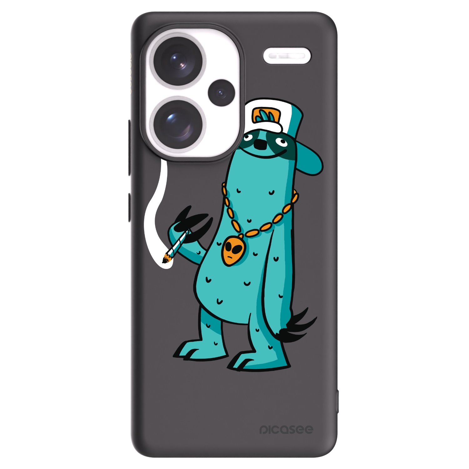 Picasee silikónový čierny obal pre Xiaomi Redmi Note 13 Pro+ 5G - Earth - Je mi fajn