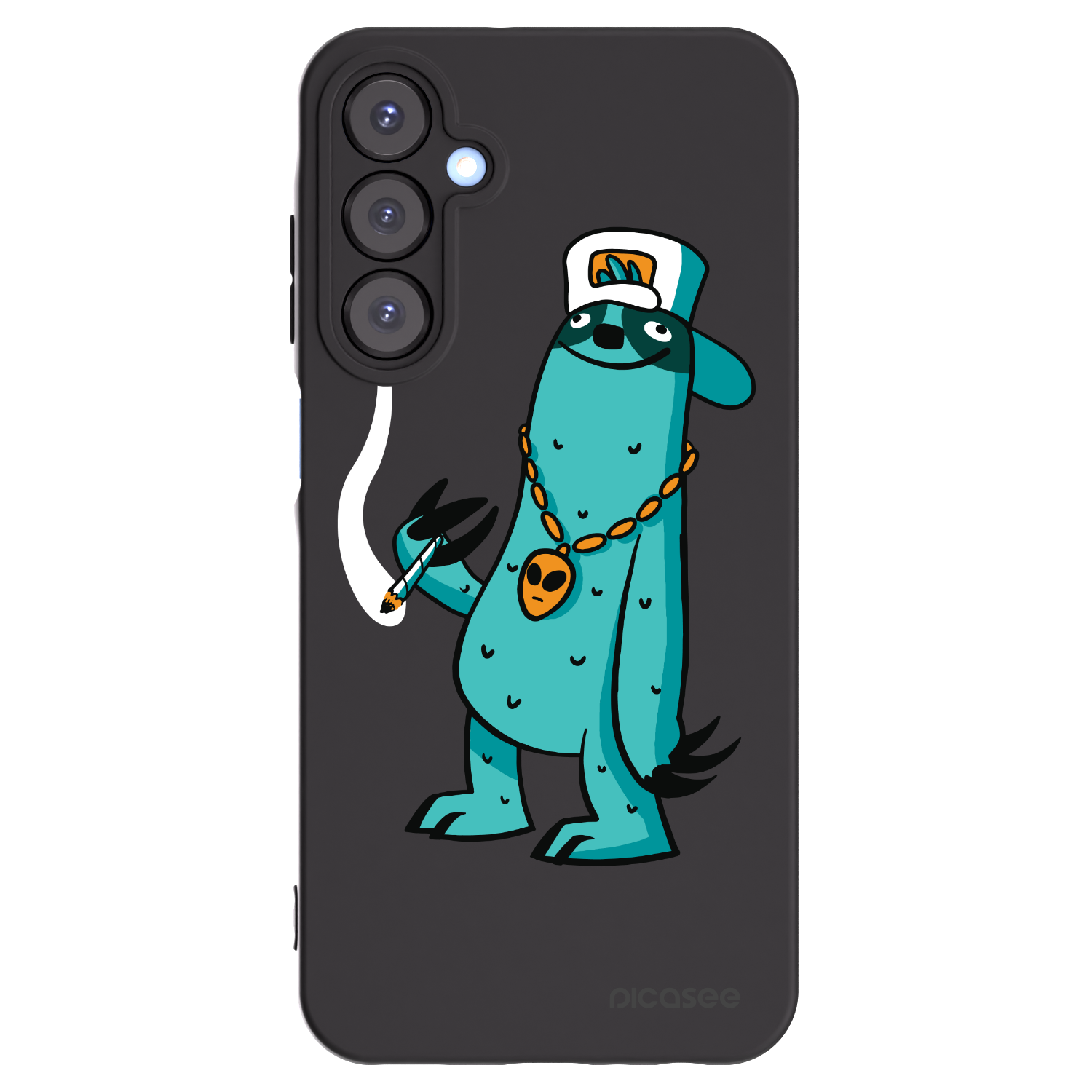 Picasee silikónový čierny obal pre Samsung Galaxy A25 A256B 5G - Earth - Je mi fajn