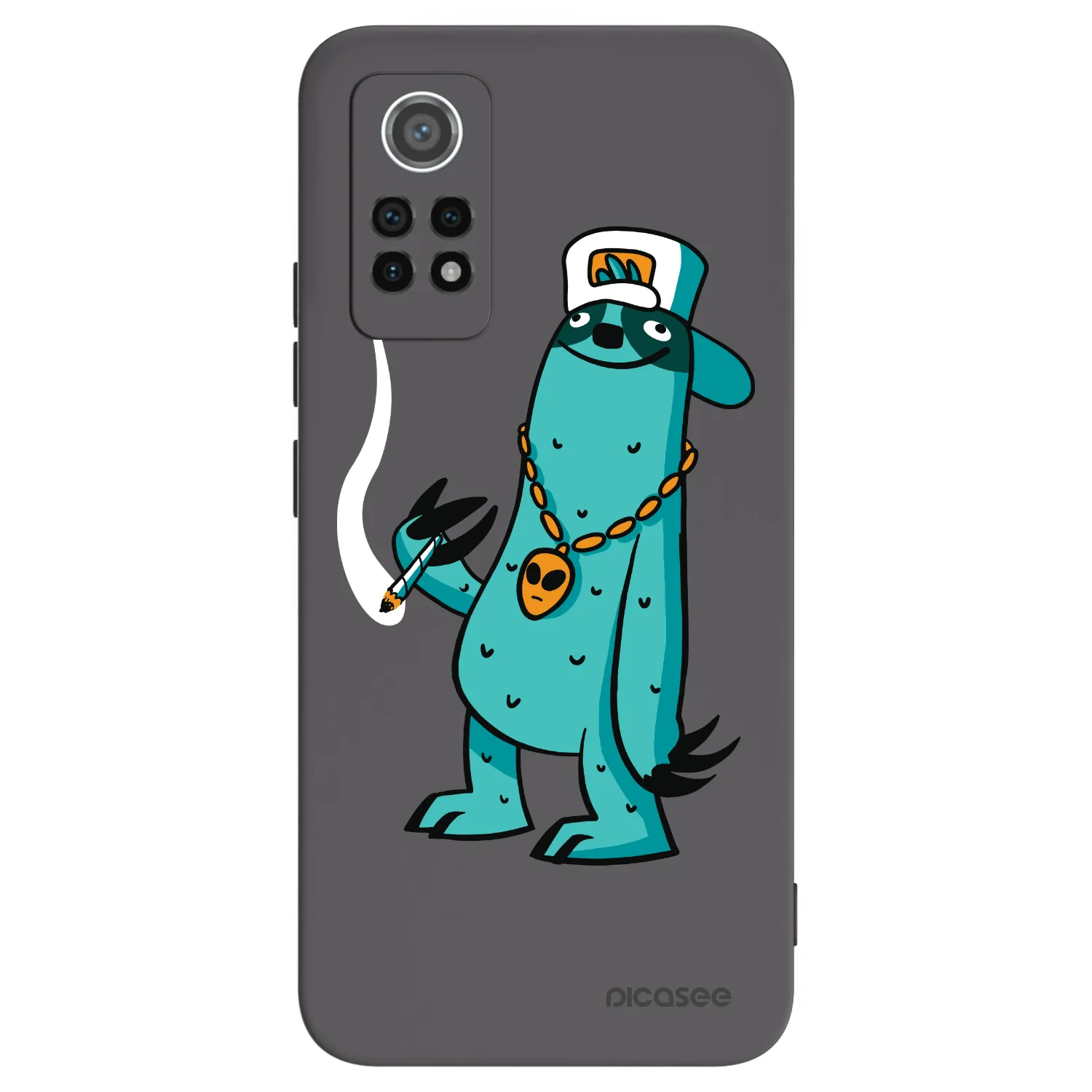 Picasee silikónový čierny obal pre Xiaomi Redmi Note 12 Pro 4G - Earth - Je mi fajn