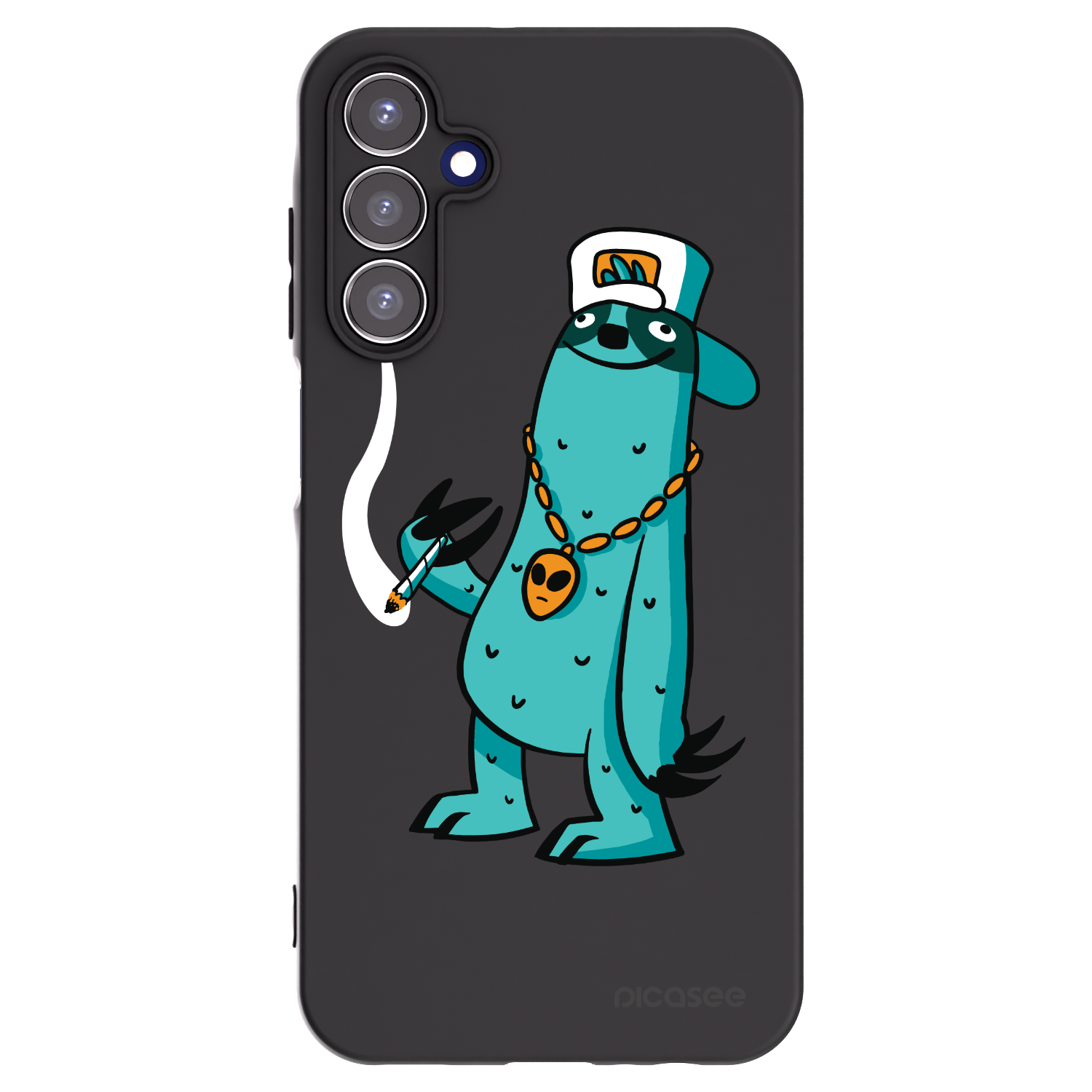 Picasee silikónový čierny obal pre Samsung Galaxy A15 A156B 5G - Earth - Je mi fajn