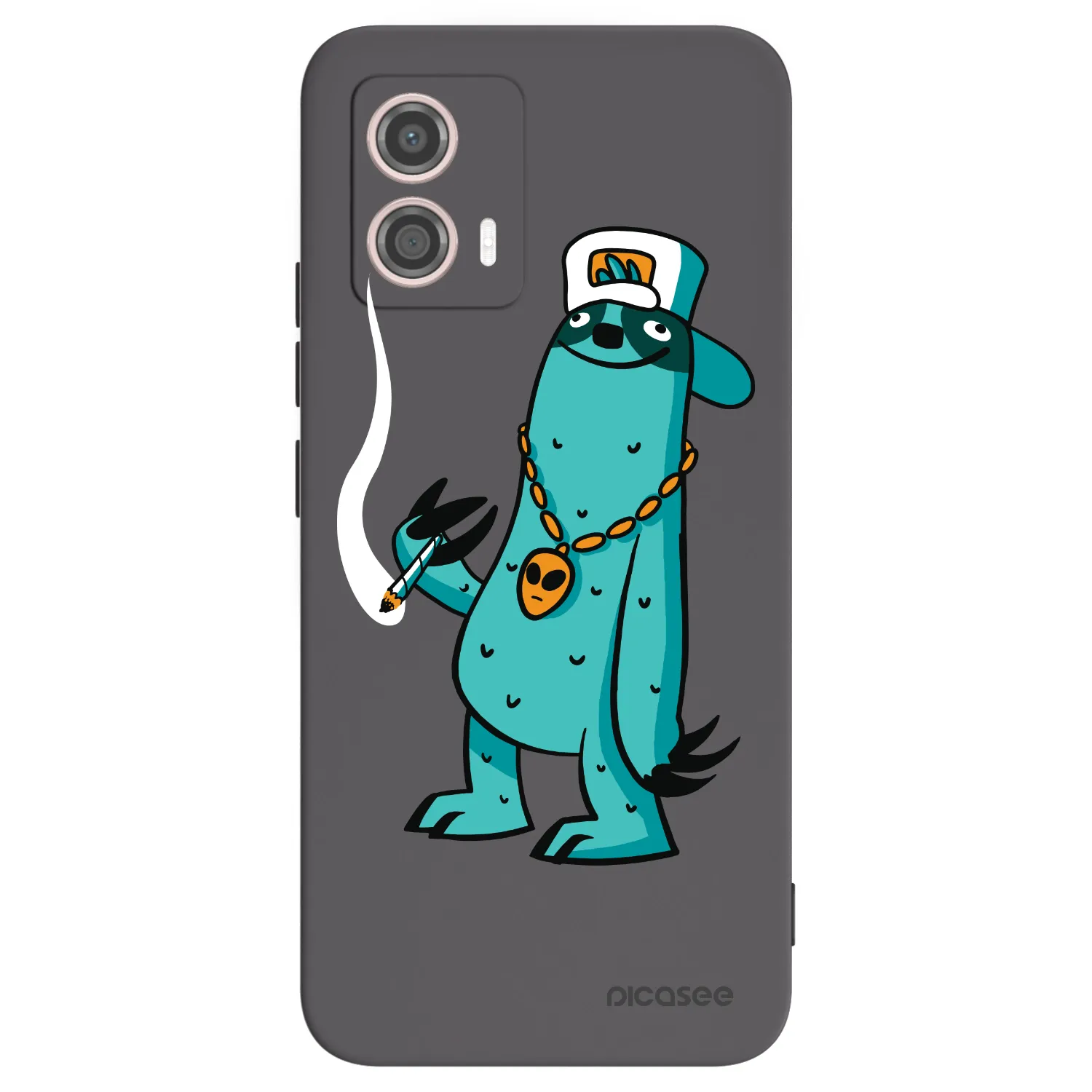 Picasee silikónový čierny obal pre Motorola Moto G53 5G - Earth - Je mi fajn