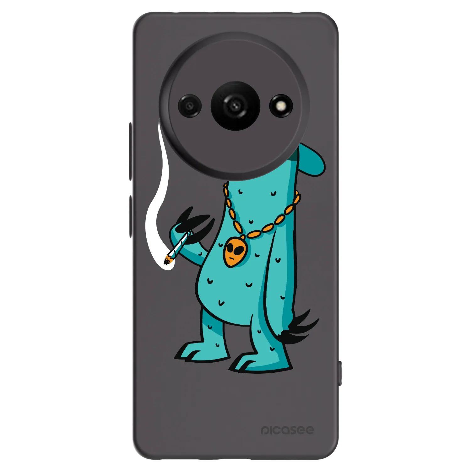 Picasee silikónový čierny obal pre Xiaomi Redmi A3 - Earth - Je mi fajn