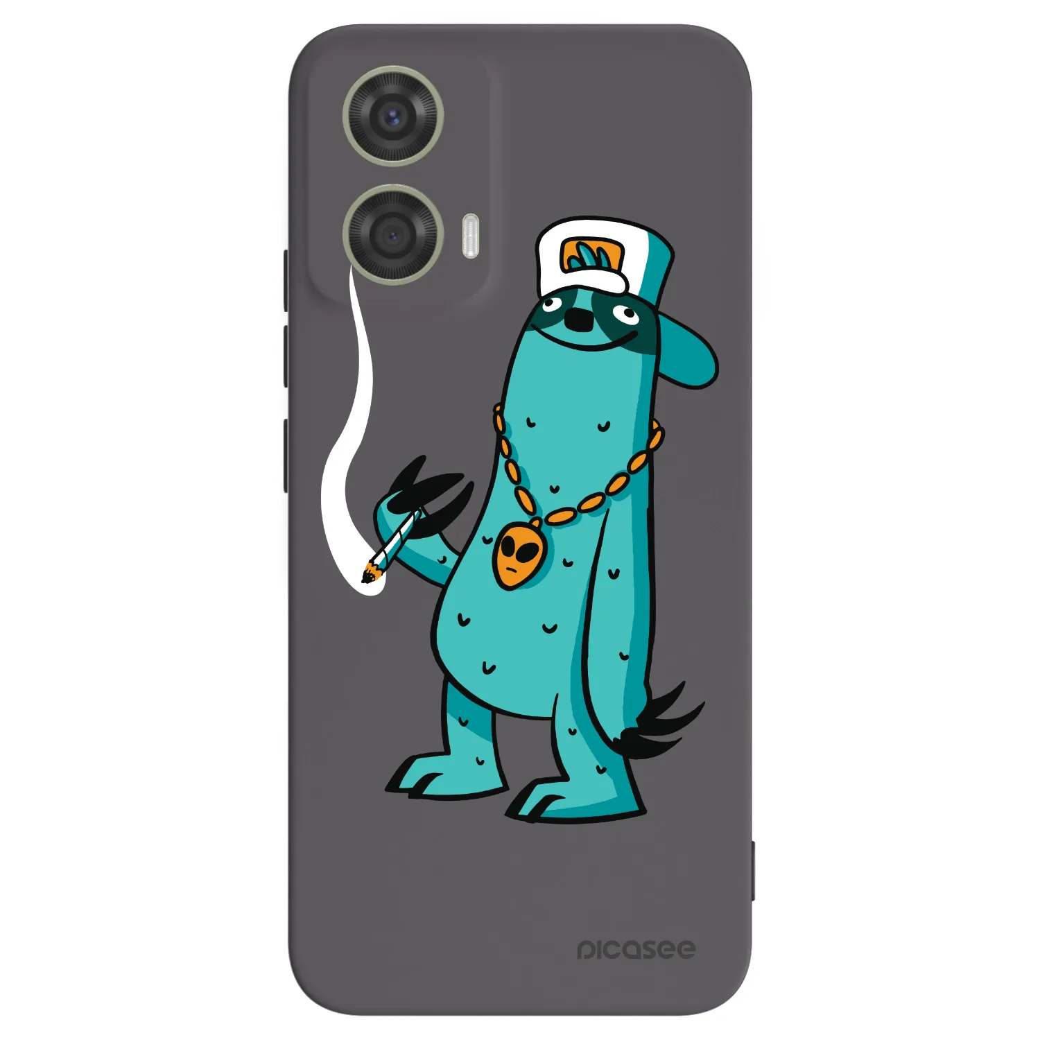 Picasee silikónový čierny obal pre Motorola Moto G24 - Earth - Je mi fajn