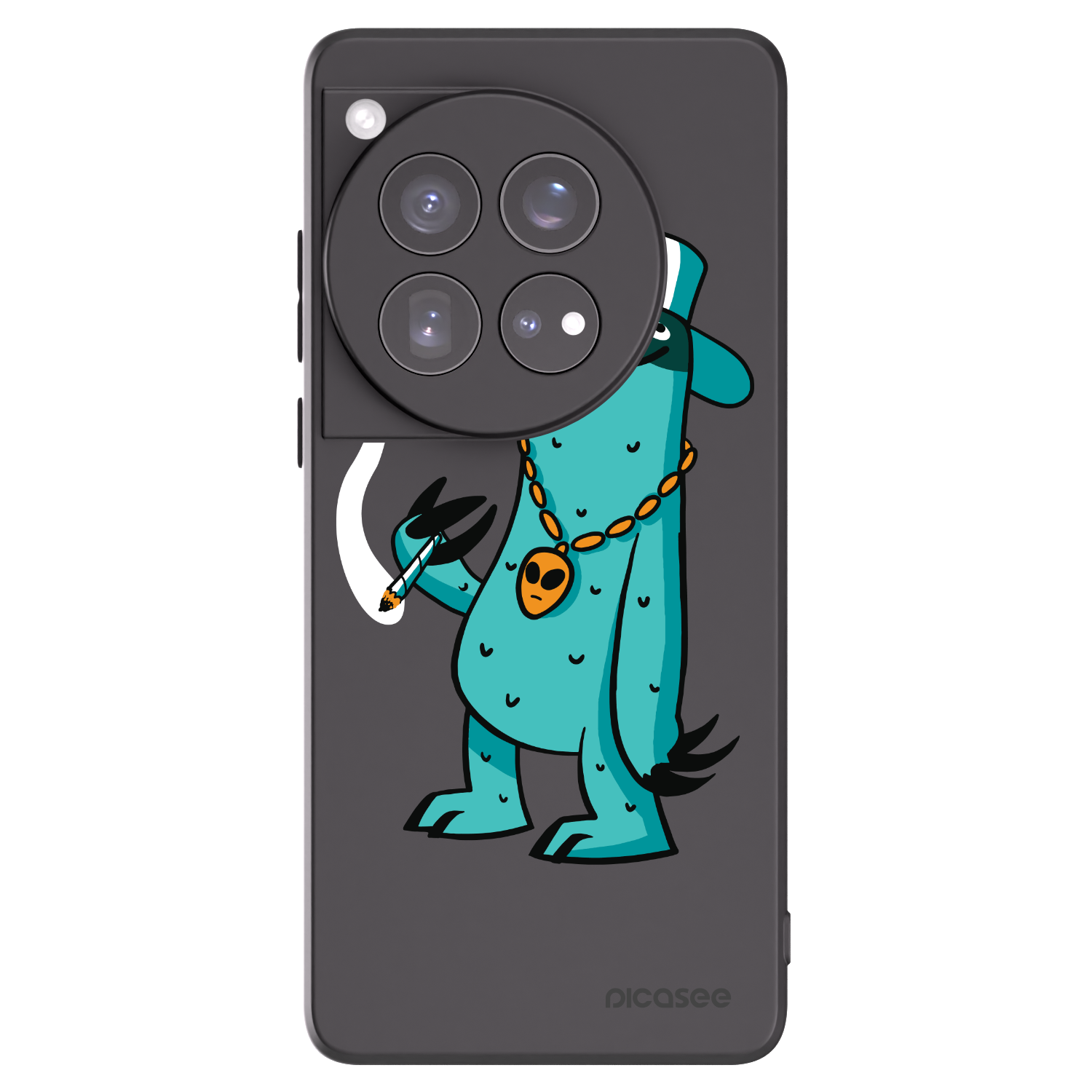Picasee silikónový čierny obal pre OnePlus 12 5G - Earth - Je mi fajn