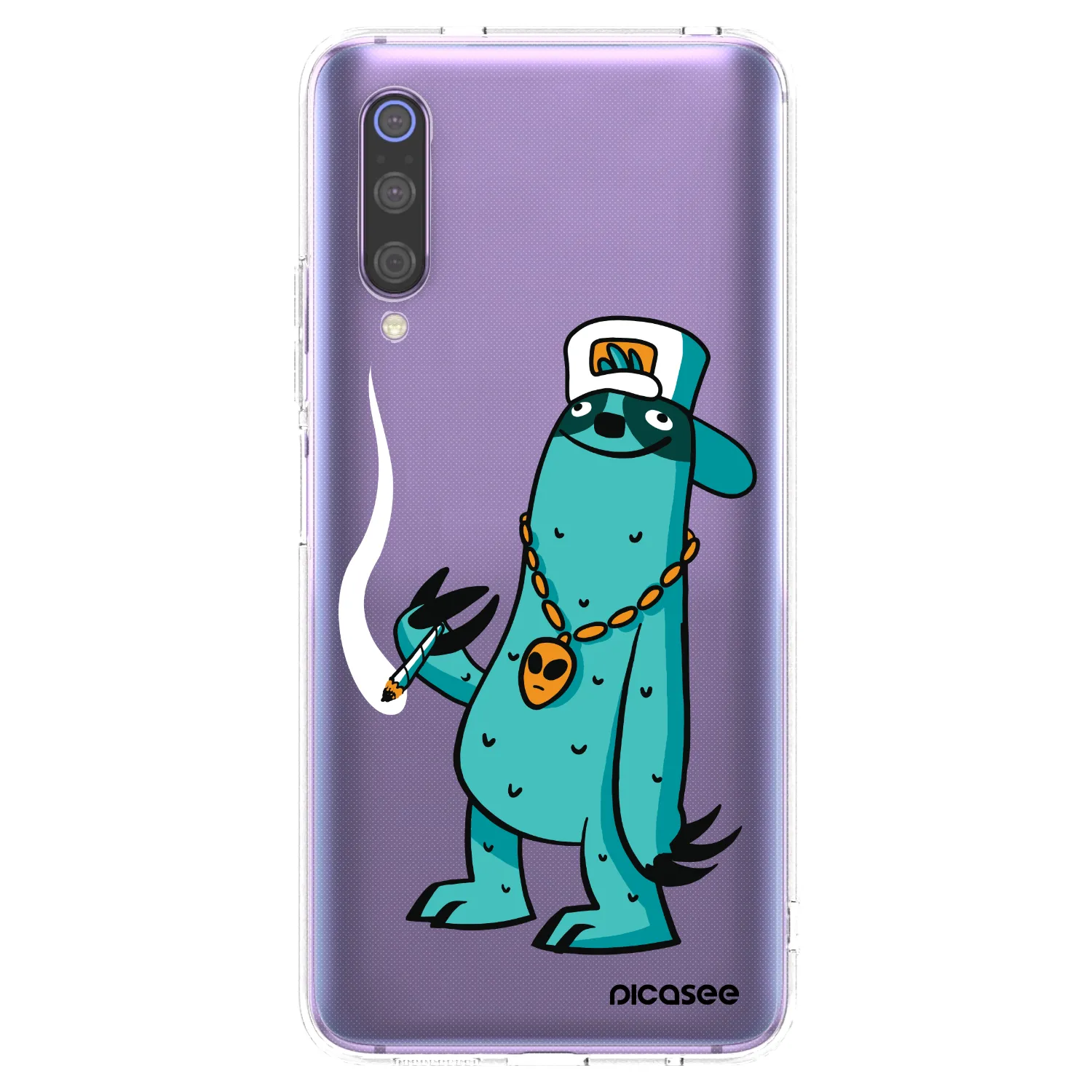 Picasee silikónový prehľadný obal pre Xiaomi Mi 9 - Earth - Je mi fajn