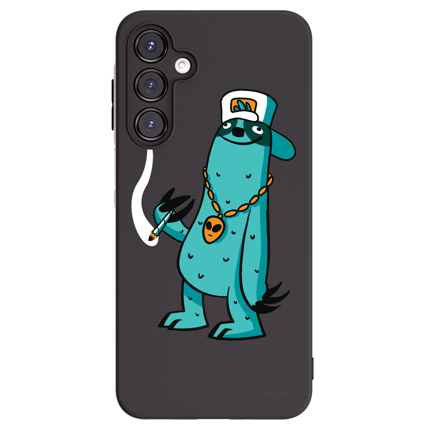 Picasee silikónový čierny obal pre Samsung Galaxy A16 5G - Earth - Je mi fajn