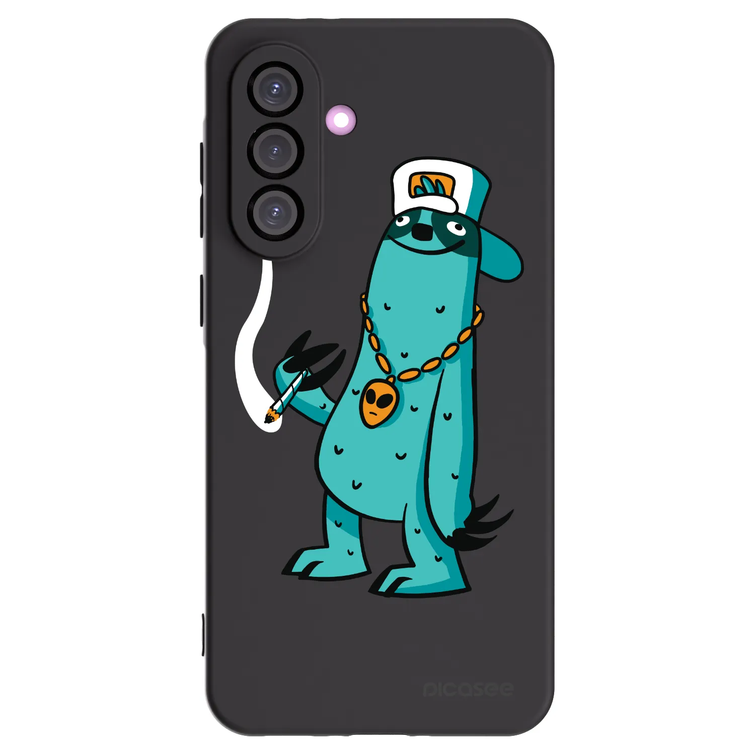 Picasee silikónový čierny obal pre Samsung Galaxy A56 5G A566B - Earth - Je mi fajn