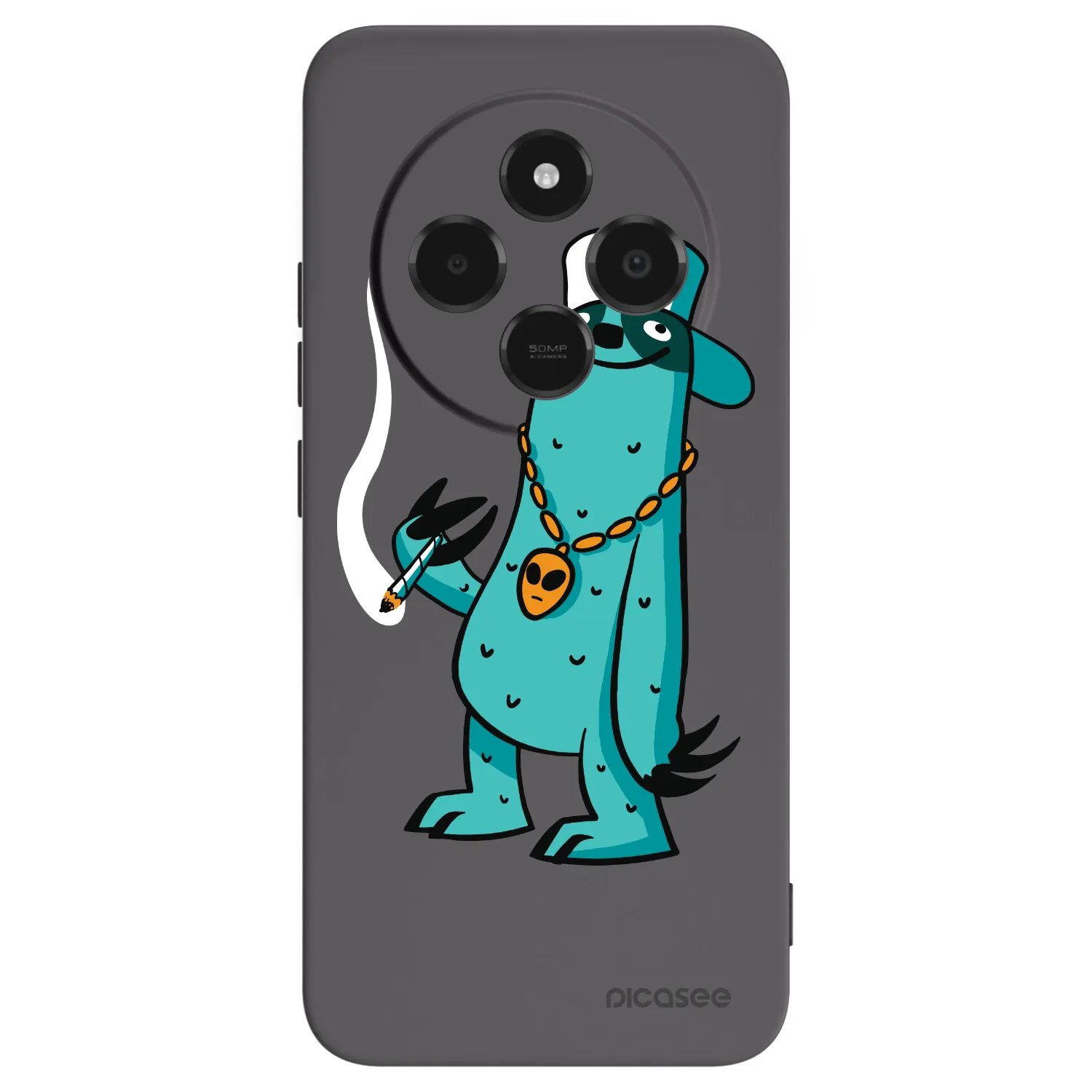 Picasee silikónový čierny obal pre Xiaomi Poco C75 - Earth - Je mi fajn
