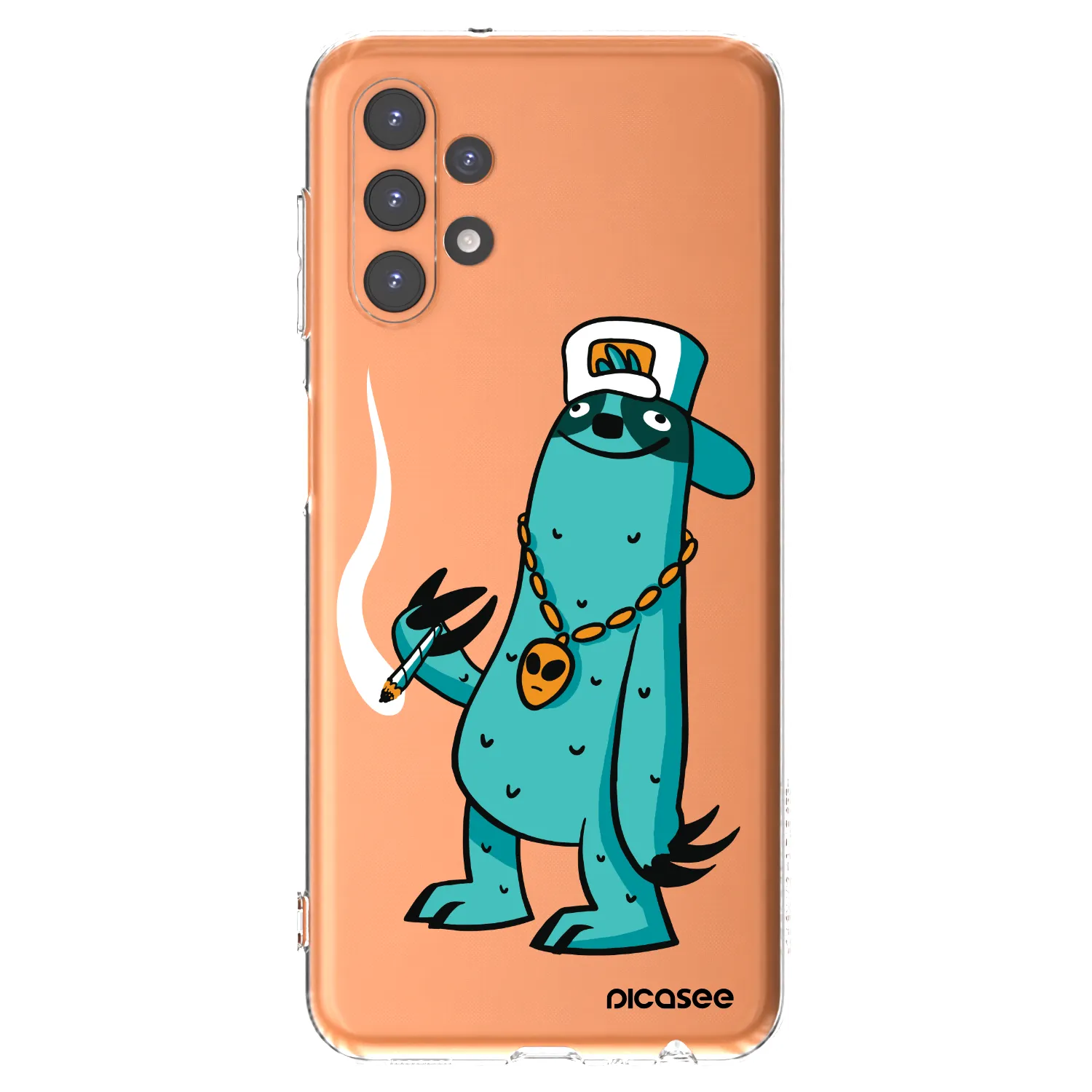 Picasee silikónový prehľadný obal pre Samsung Galaxy A13 5G - Earth - Je mi fajn