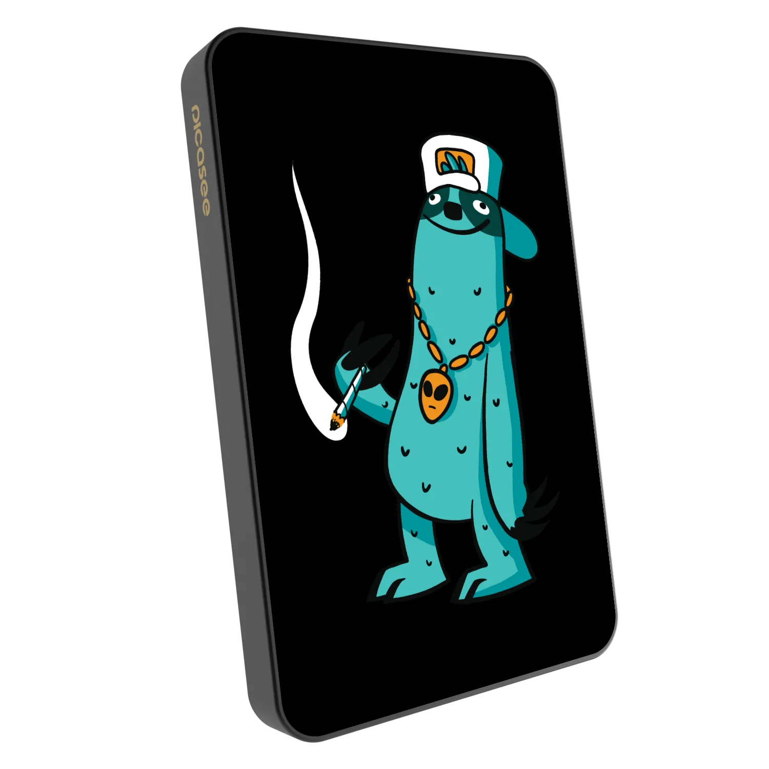 Picasee Powerbanka s MagSafe 5 000 mAh Šedá - Earth - Je mi fajn