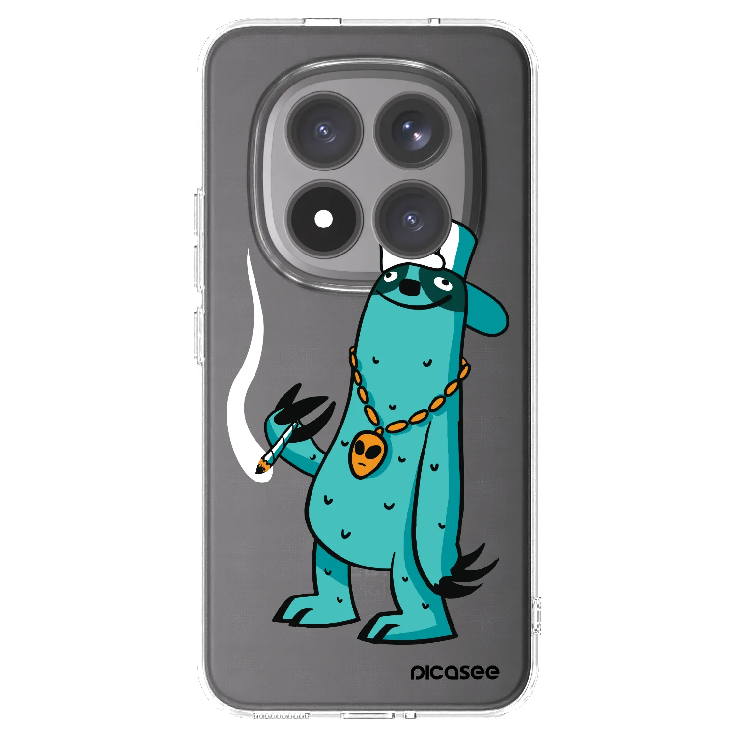 Silikónový prehľadný obal pre Xiaomi Redmi Note 15 Pro+ - Earth - Je mi fajn