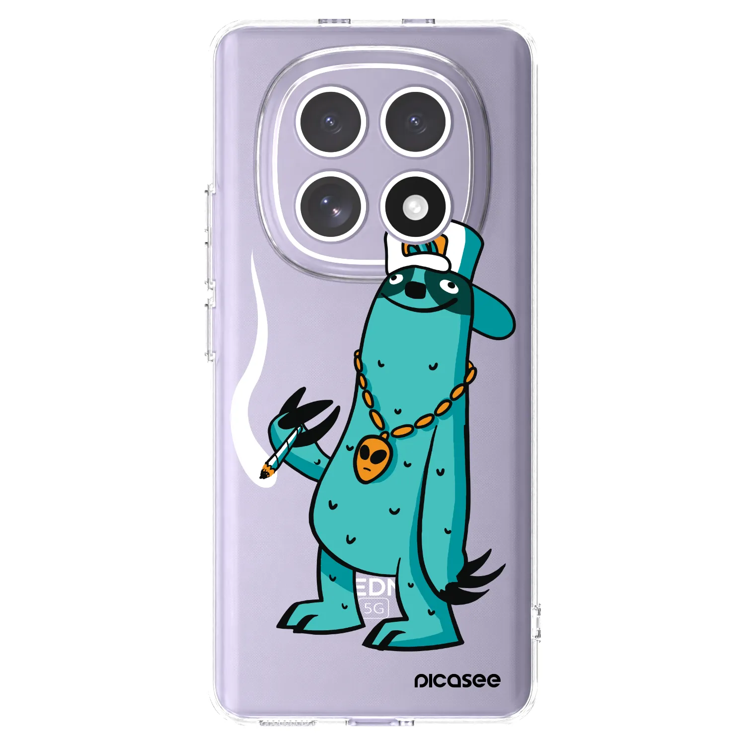 Picasee silikónový prehľadný obal pre Xiaomi Redmi Note 15 - Earth - Je mi fajn