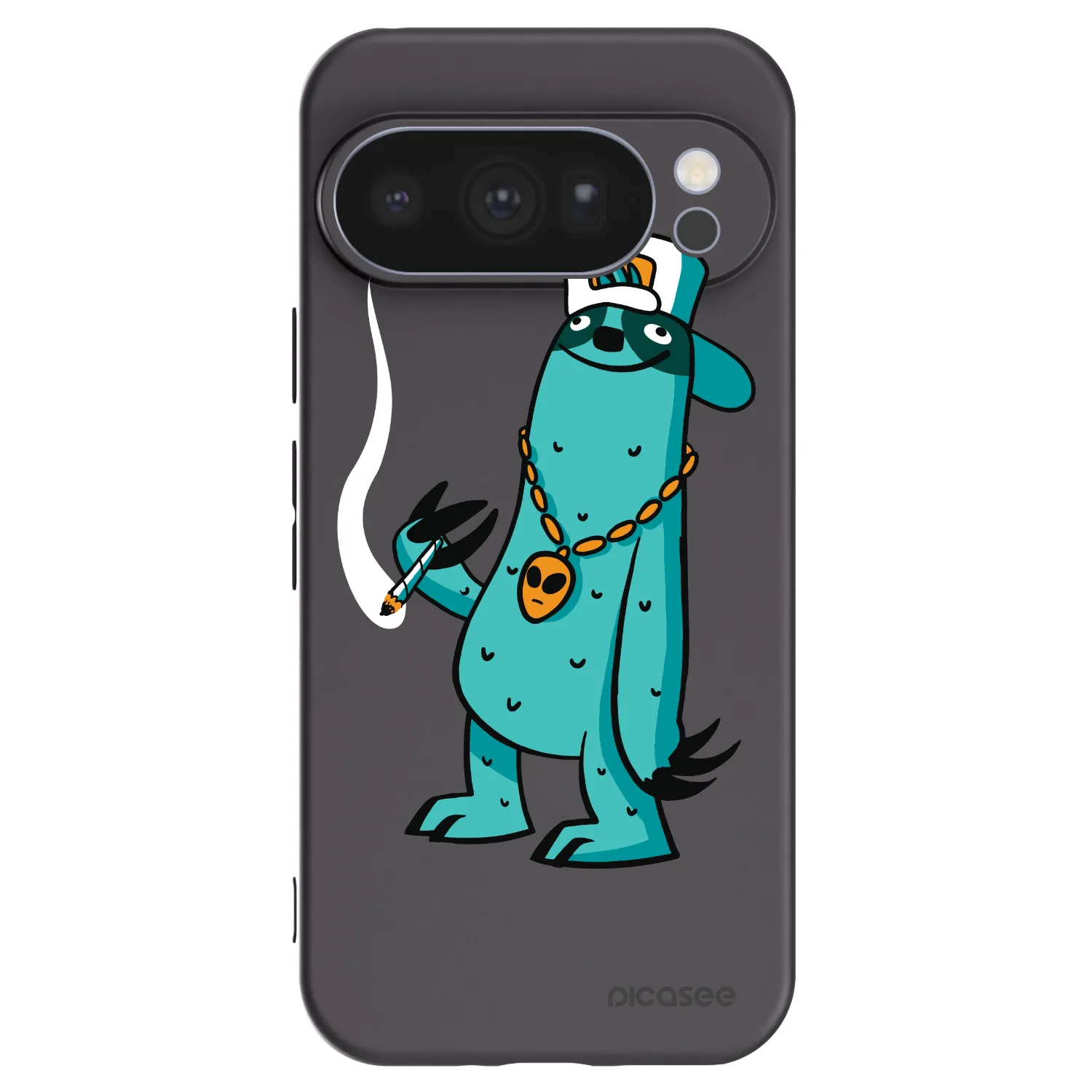 Picasee silikónový čierny obal pre Google Pixel 10 Pro - Earth - Je mi fajn