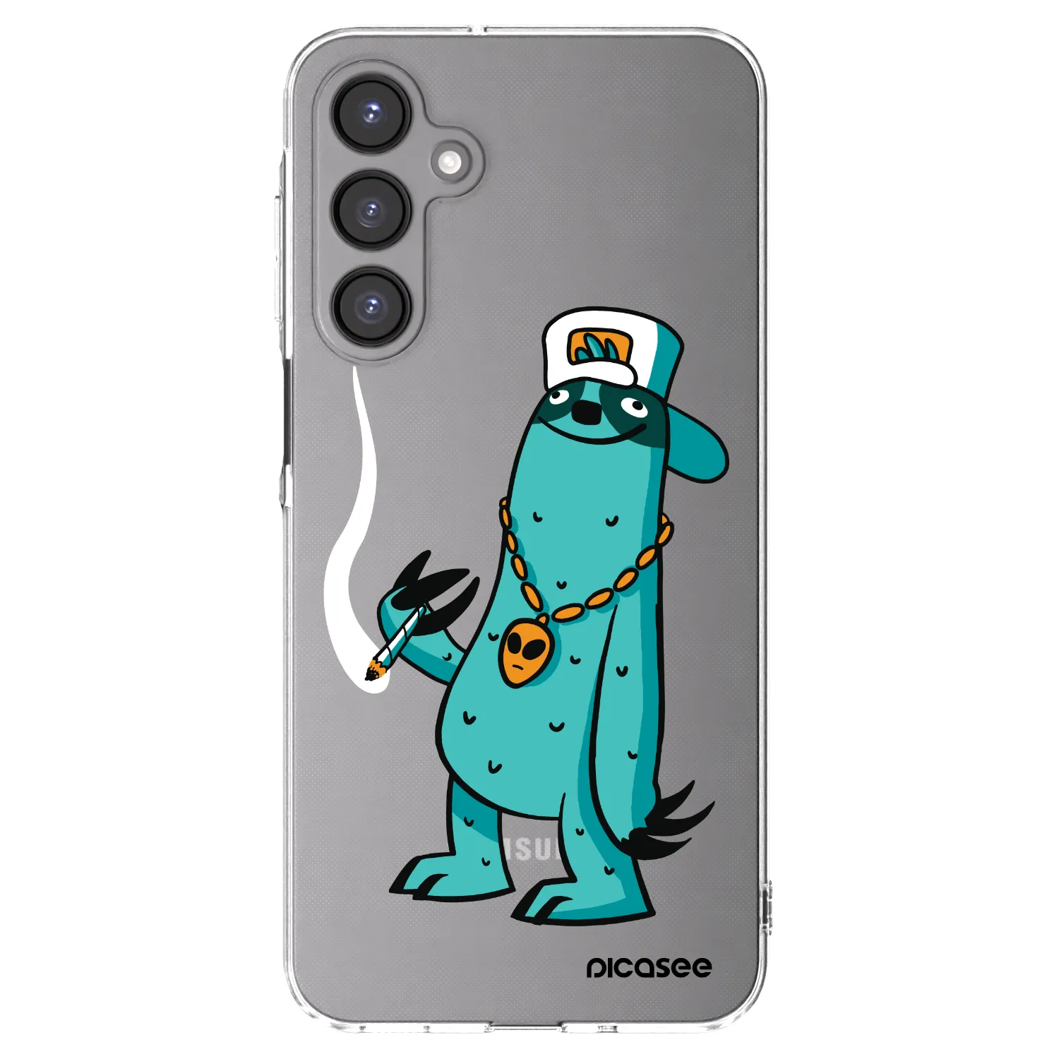 Picasee silikónový prehľadný obal pre Samsung Galaxy A16 4G - Earth - Je mi fajn