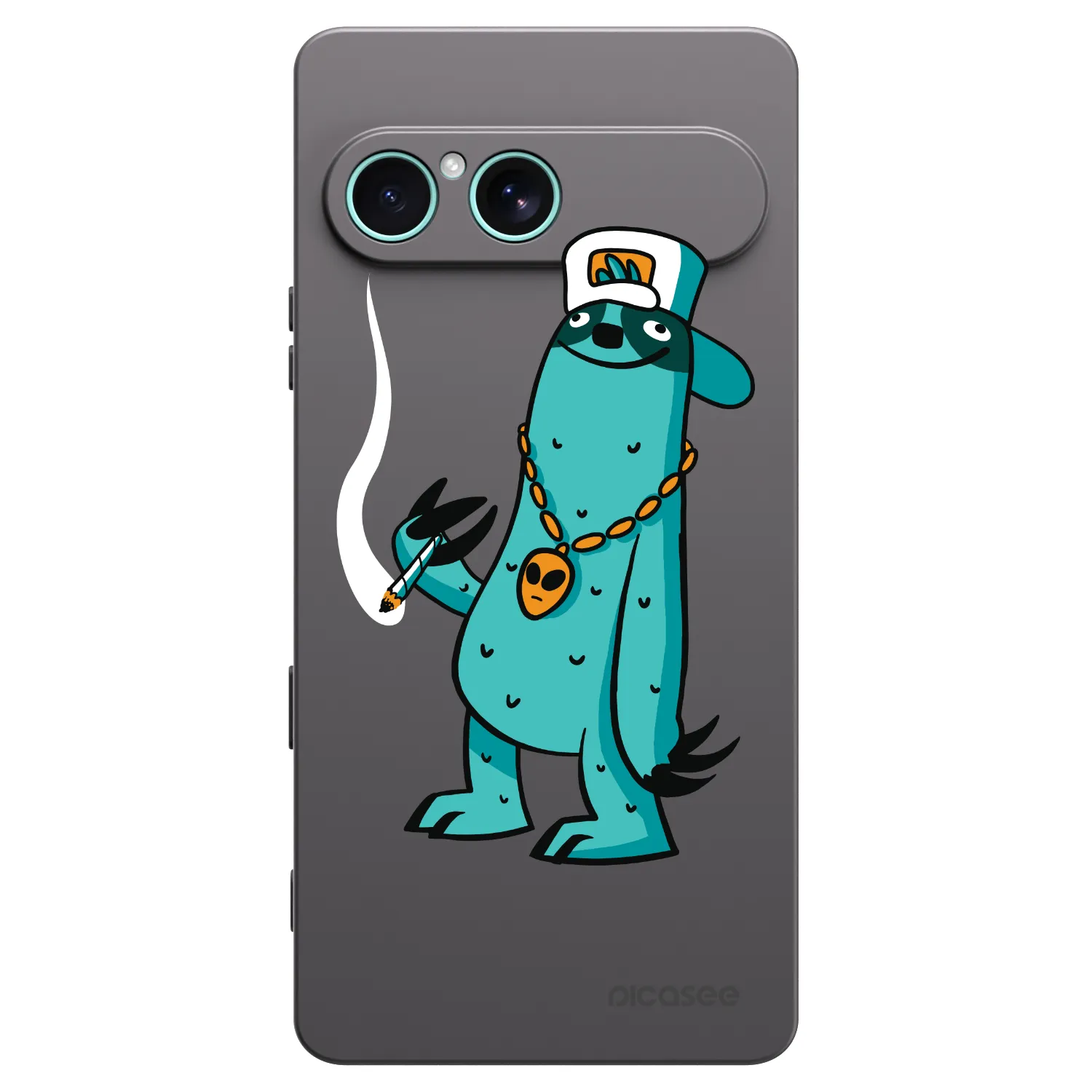 Picasee silikónový čierny obal pre Sony Xperia 10 VII - Earth - Je mi fajn