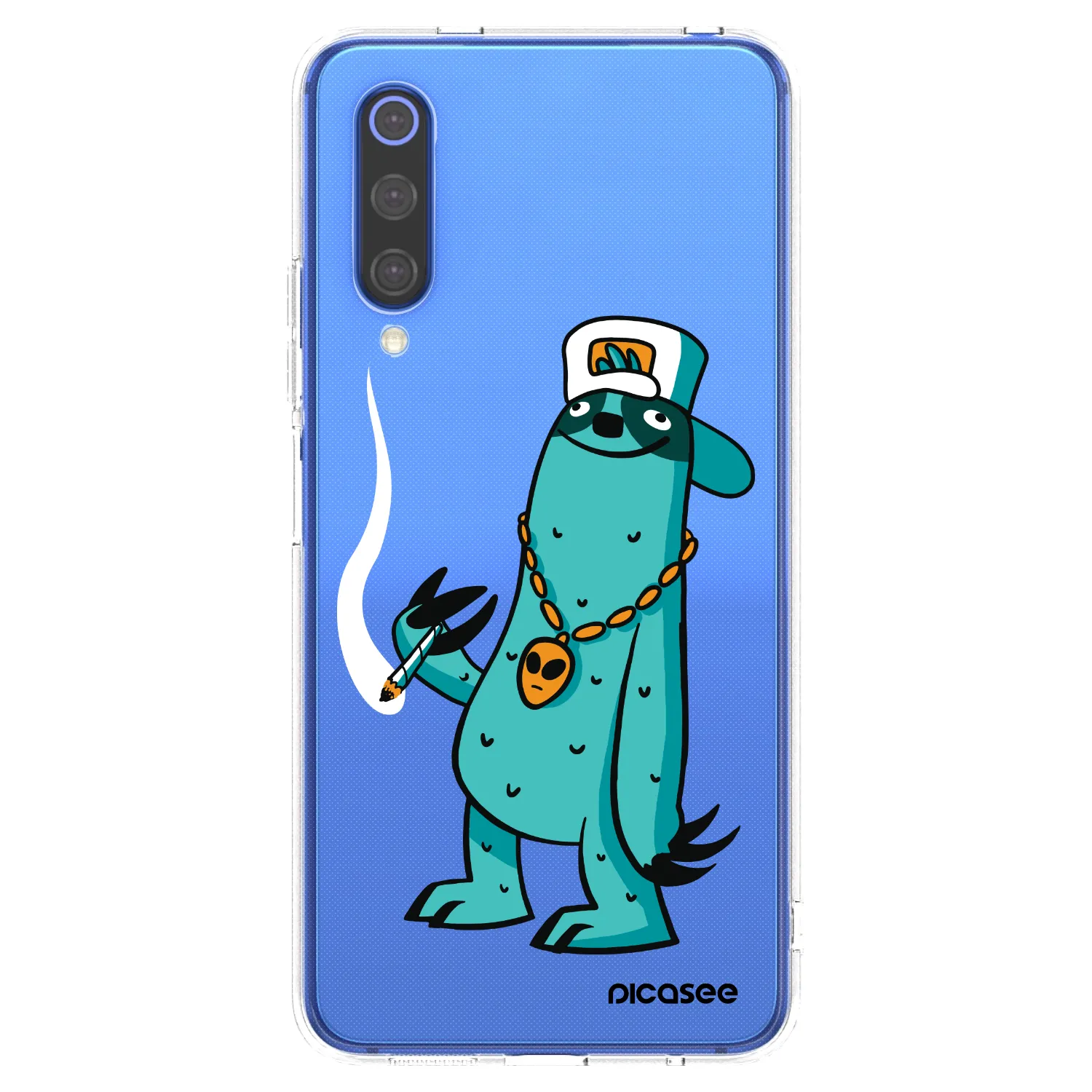 Picasee silikónový prehľadný obal pre Xiaomi Mi 9 SE - Earth - Je mi fajn
