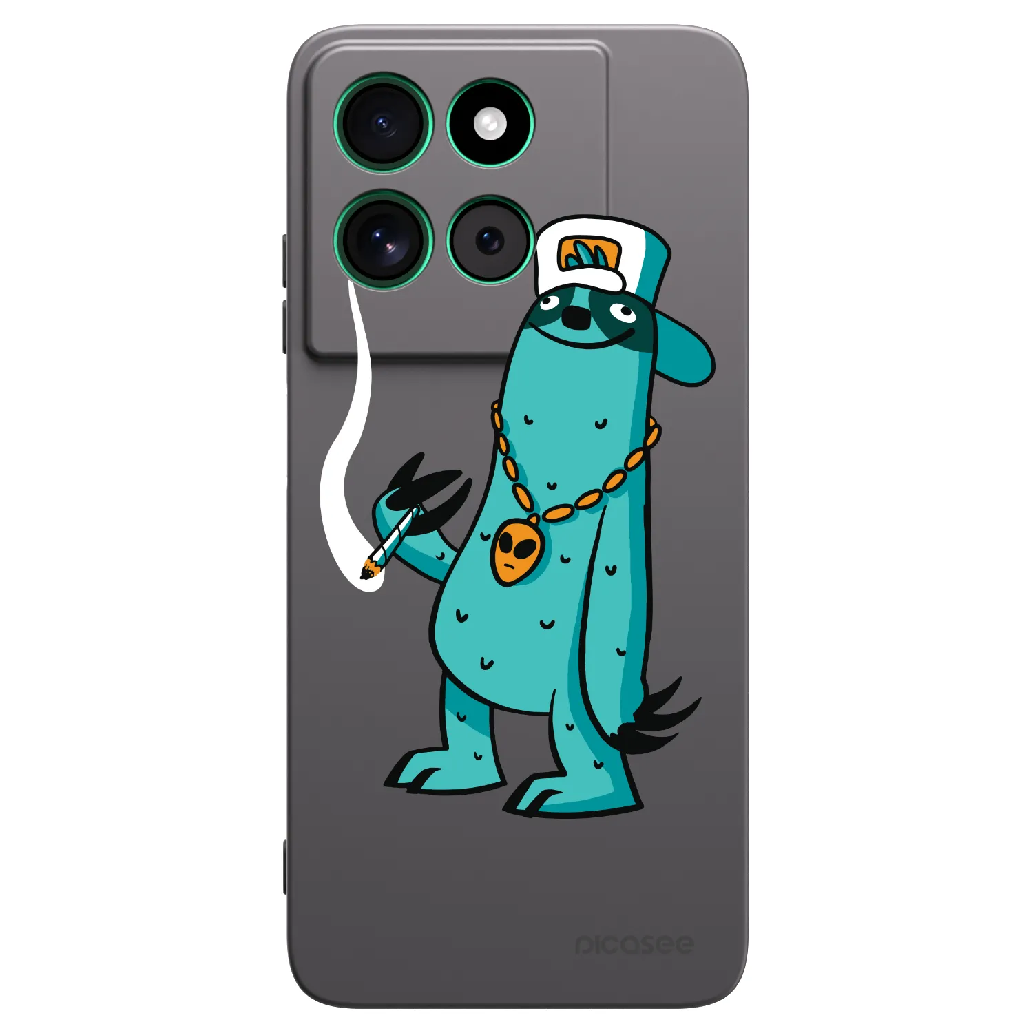 Picasee silikónový čierny obal pre Motorola Moto G57 Power - Earth - Je mi fajn