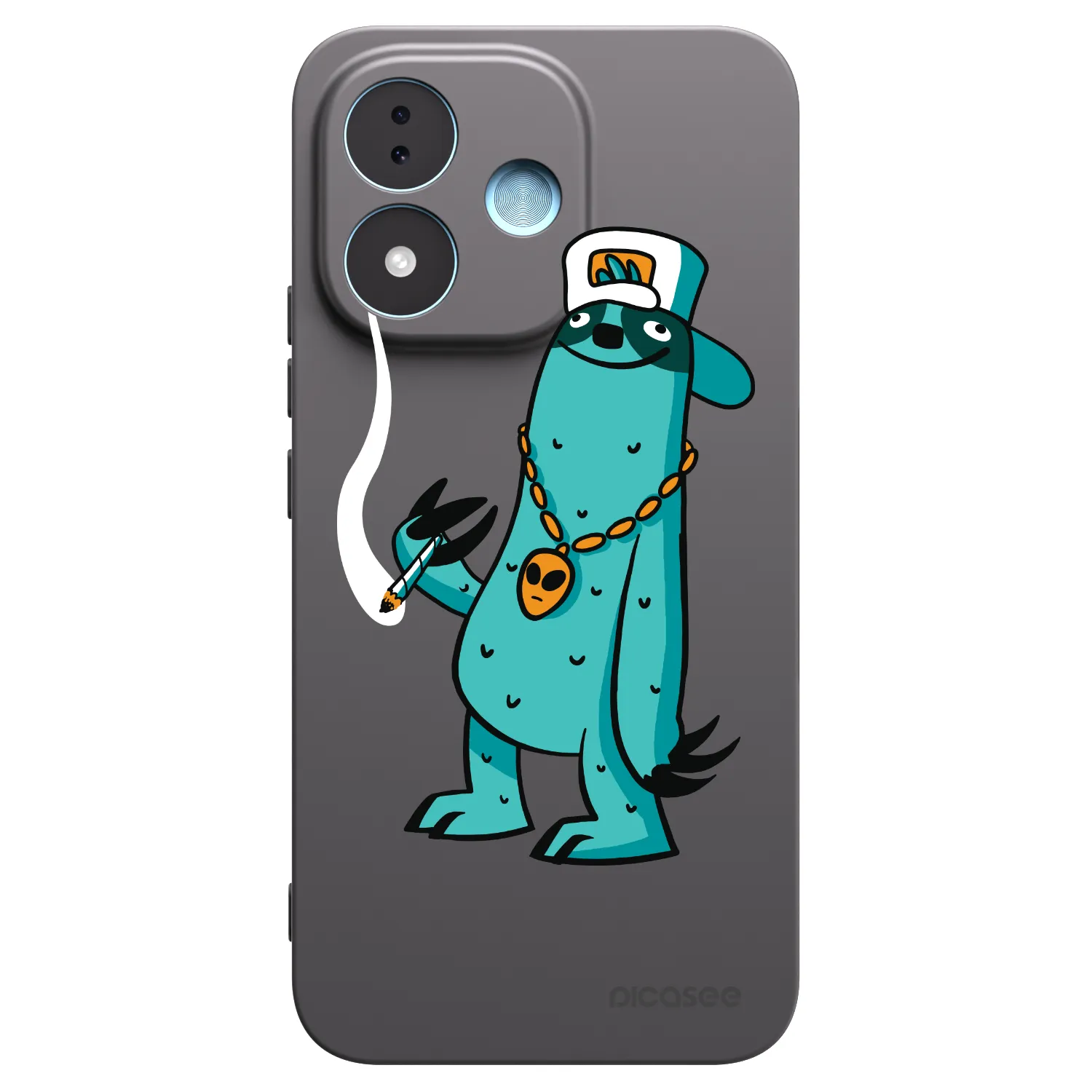 Picasee silikónový čierny obal pre Xiaomi Redmi Note 17 5G - Earth - Je mi fajn