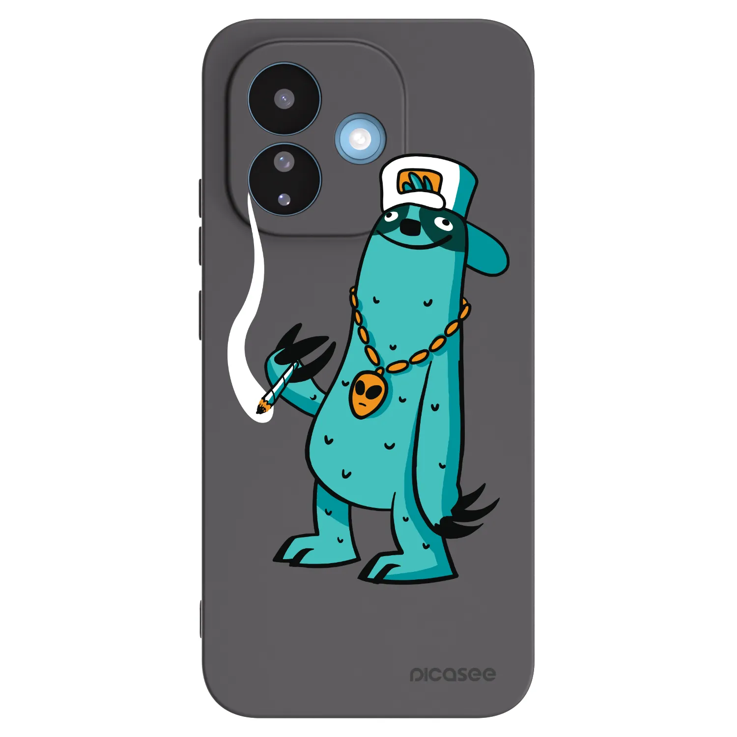 Picasee silikónový čierny obal pre Xiaomi Redmi Note 17 Pro 5G - Earth - Je mi fajn