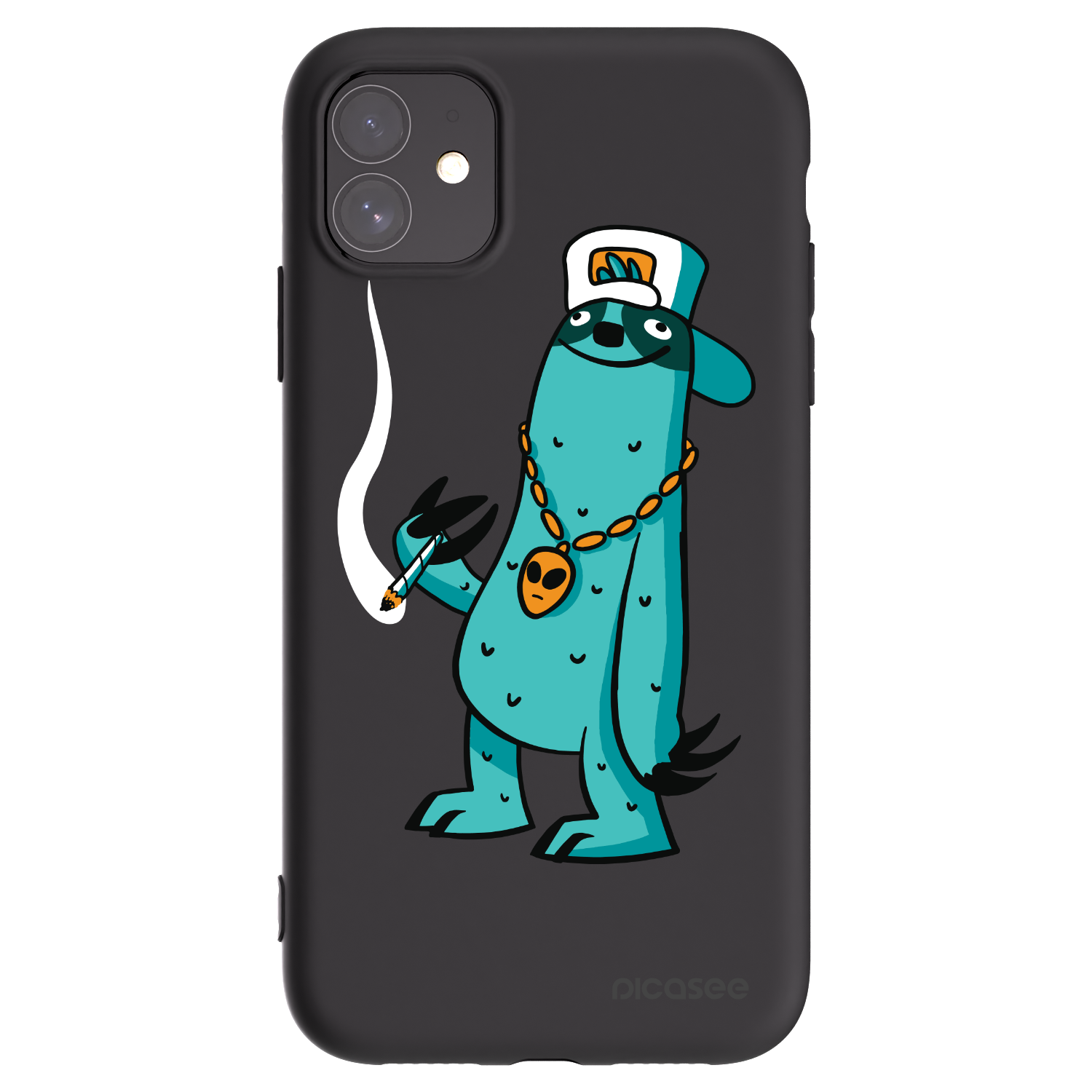 Picasee silikónový čierny obal pre Apple iPhone 11 - Earth - Je mi fajn