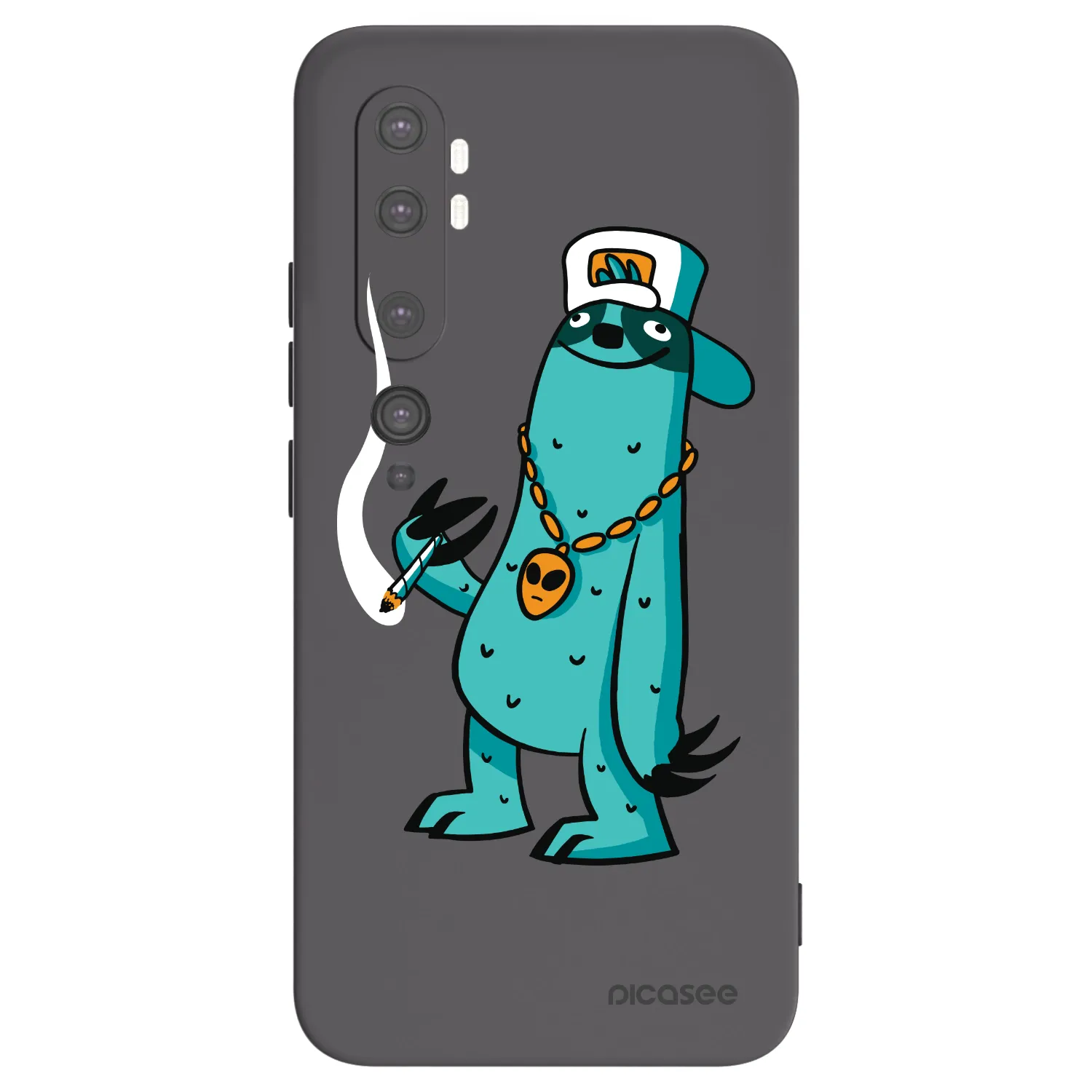 Picasee silikónový čierny obal pre Xiaomi Mi Note 10 (Pro) - Earth - Je mi fajn