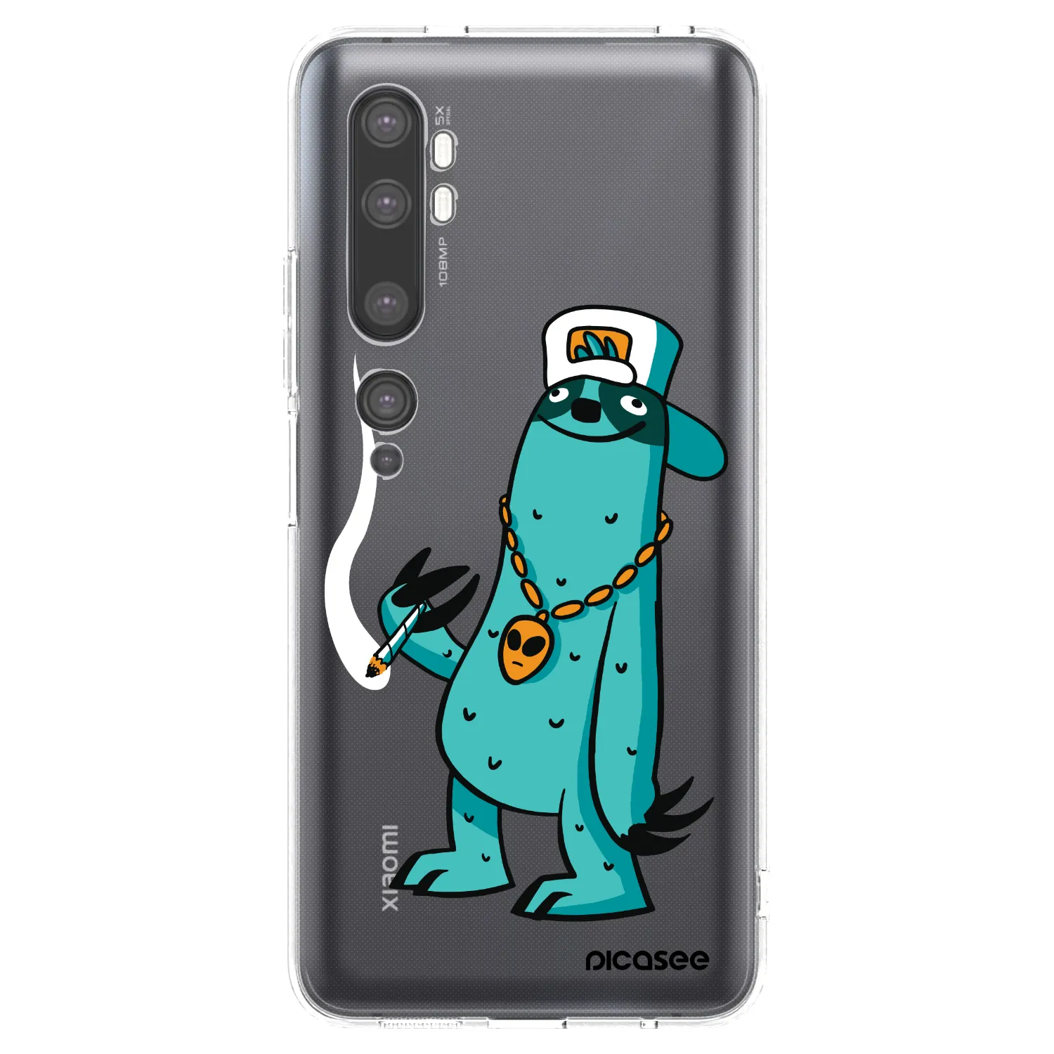 Silikónový prehľadný obal pre Xiaomi Mi Note 10 (Pro) - Earth - Je mi fajn