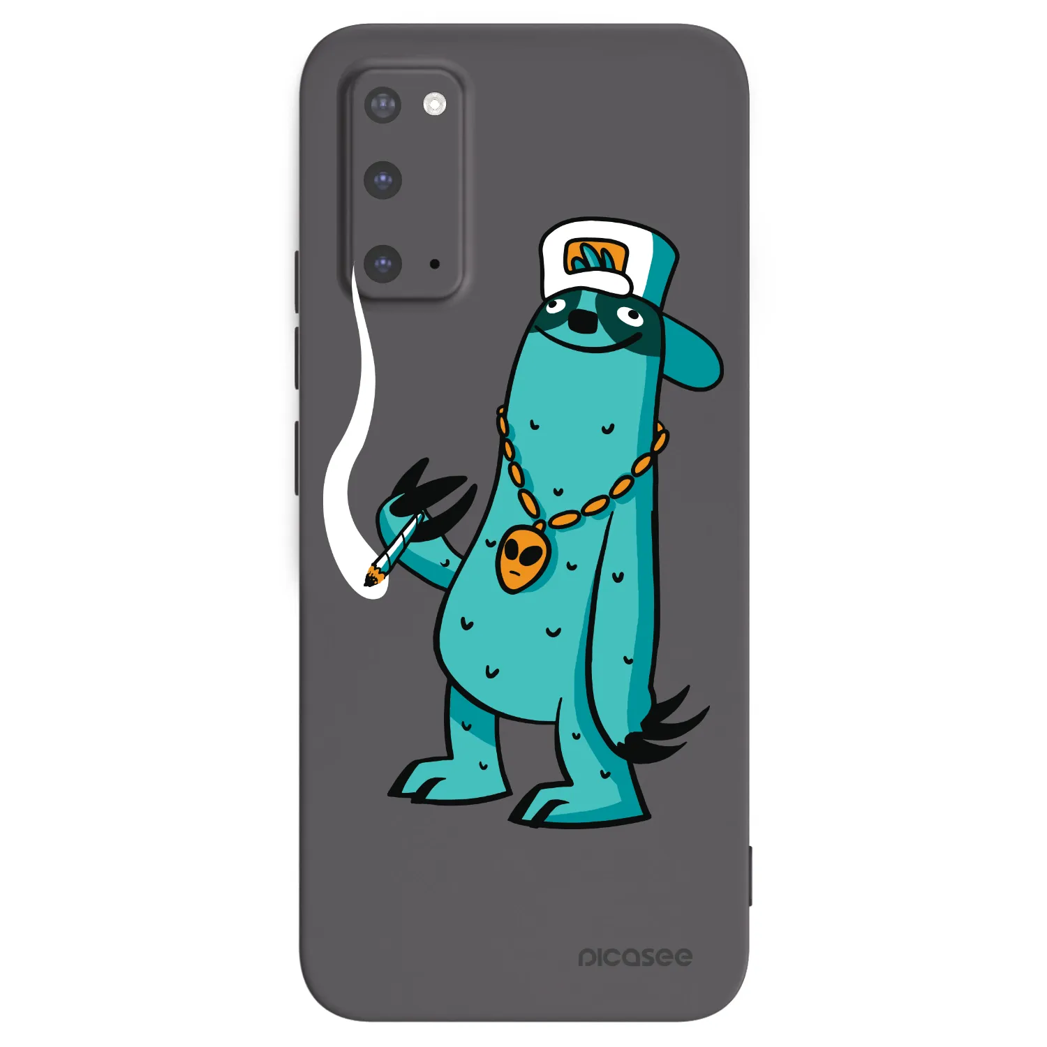 Picasee silikónový čierny obal pre Samsung Galaxy S20 G980F - Earth - Je mi fajn