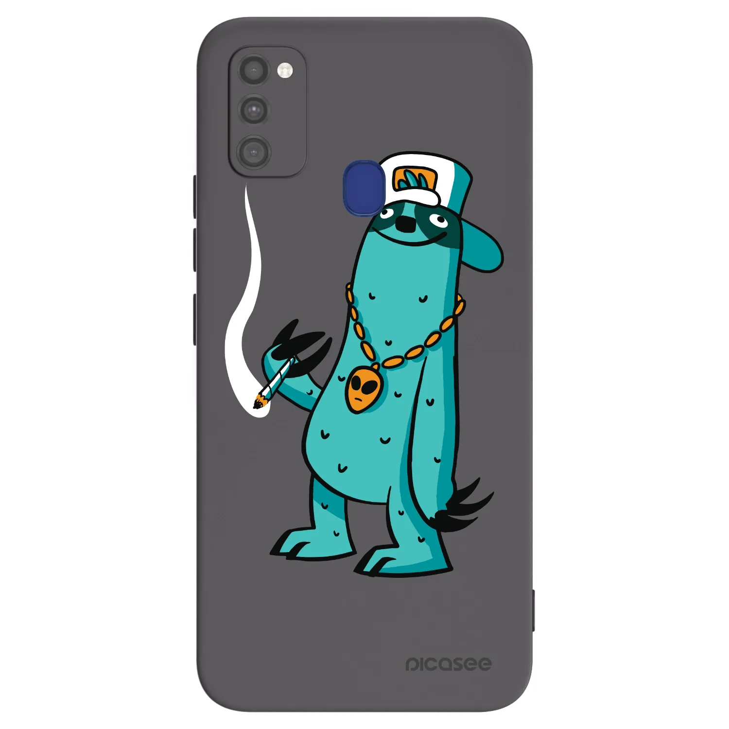 Picasee silikónový čierny obal pre Samsung Galaxy M21 M215F - Earth - Je mi fajn