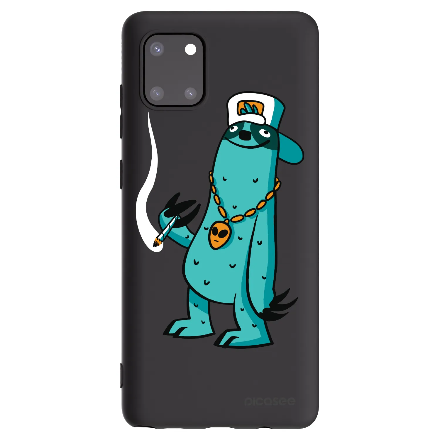 Picasee silikónový čierny obal pre Samsung Galaxy Note 10 Lite N770F - Earth - Je mi fajn