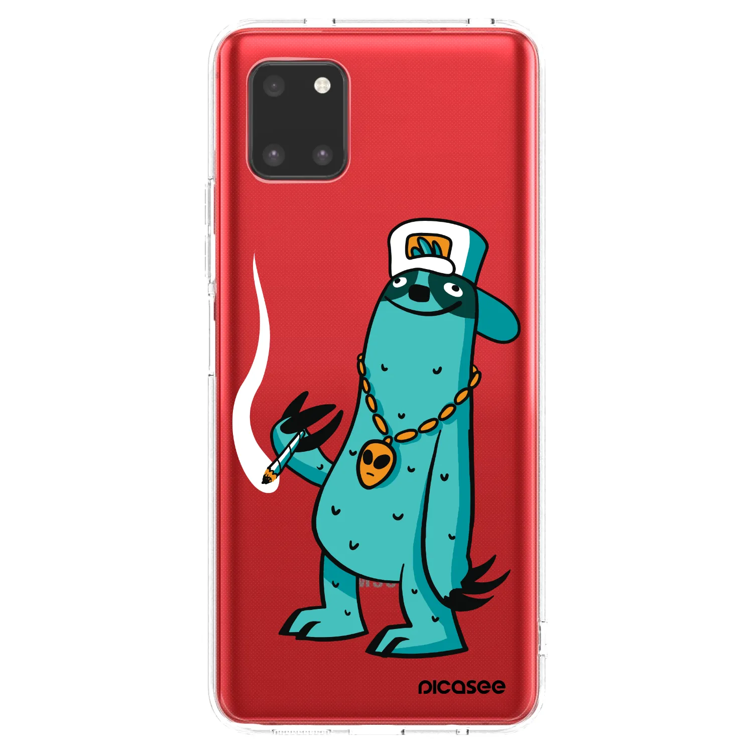 Picasee silikónový prehľadný obal pre Samsung Galaxy Note 10 Lite N770F - Earth - Je mi fajn