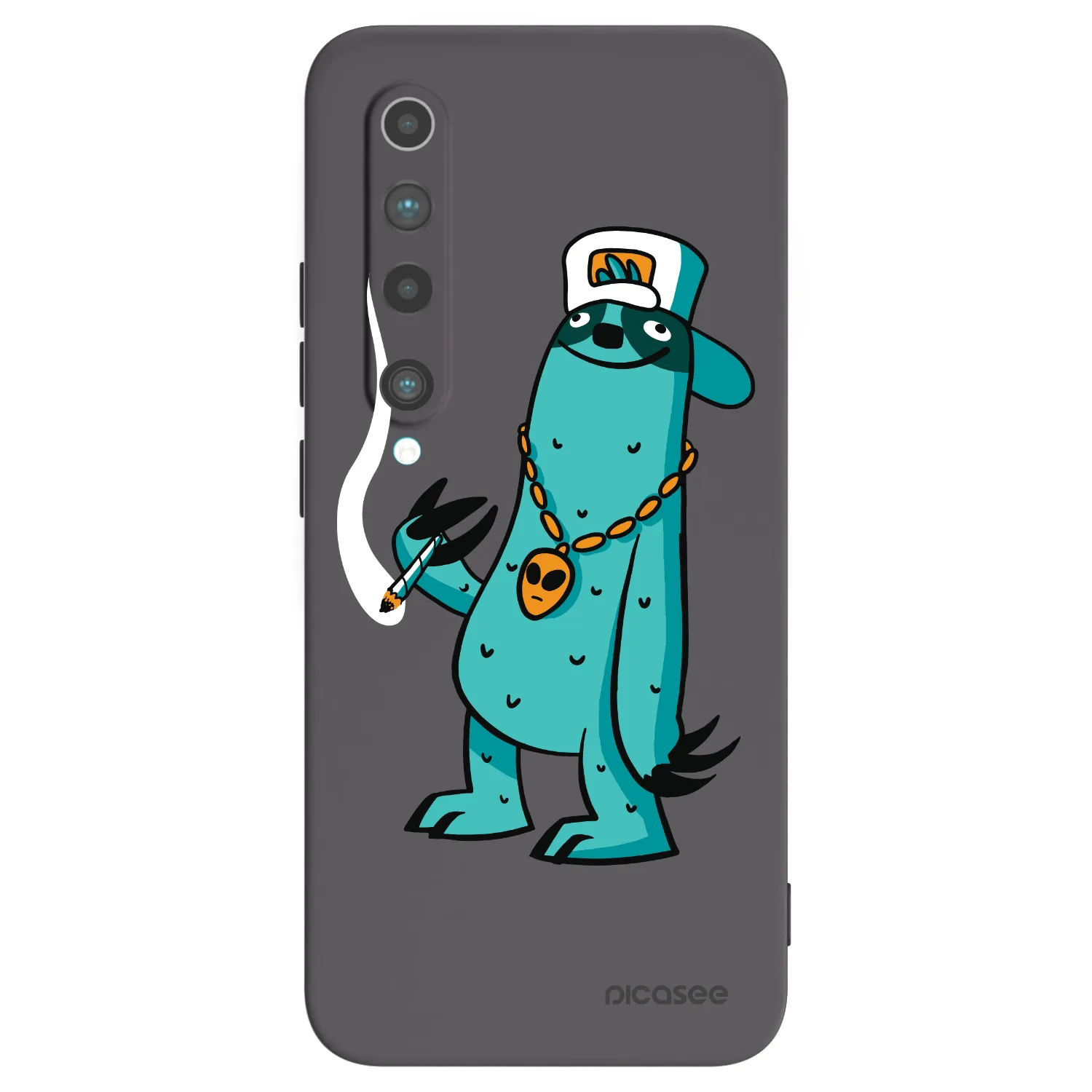 Picasee silikónový čierny obal pre Xiaomi Mi 10 - Earth - Je mi fajn