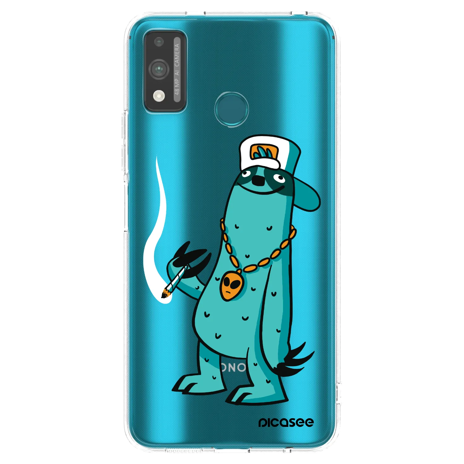 Picasee silikónový prehľadný obal pre Honor 9X Lite - Earth - Je mi fajn