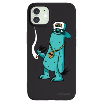 Picasee silikónový čierny obal pre Apple iPhone 12 - Earth - Je mi fajn