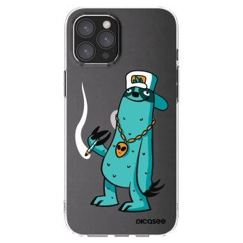 Picasee silikónový prehľadný obal pre Apple iPhone 12 Pro Max - Earth - Je mi fajn