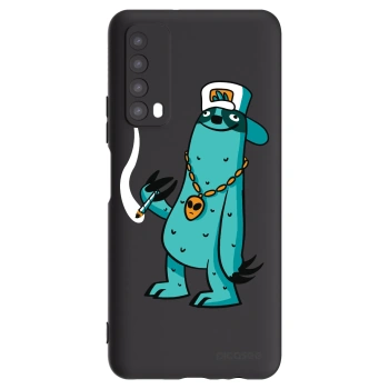 Picasee silikónový čierny obal pre Huawei P Smart 2021 - Earth - Je mi fajn
