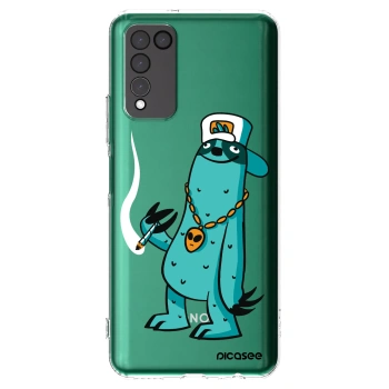 Picasee silikónový prehľadný obal pre Honor 10X Lite - Earth - Je mi fajn