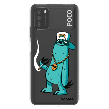 Picasee silikónový prehľadný obal pre Xiaomi Poco M3 - Earth - Je mi fajn