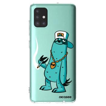 Picasee silikónový prehľadný obal pre Samsung Galaxy M31s - Earth - Je mi fajn