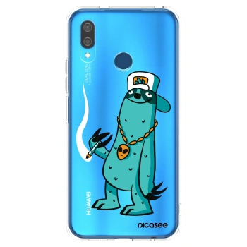 Picasee silikónový prehľadný obal pre Huawei P20 Lite - Earth - Je mi fajn