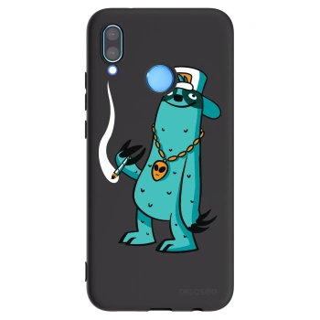 Picasee silikónový čierny obal pre Huawei P20 Lite - Earth - Je mi fajn