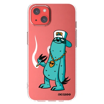 Picasee silikónový prehľadný obal pre Apple iPhone 13 - Earth - Je mi fajn