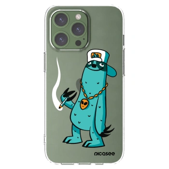 Picasee silikónový prehľadný obal pre Apple iPhone 13 Pro - Earth - Je mi fajn
