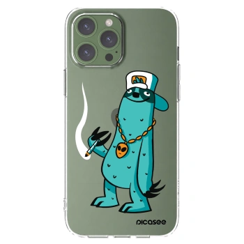 Picasee silikónový prehľadný obal pre Apple iPhone 13 Pro Max - Earth - Je mi fajn