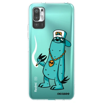 Picasee silikónový prehľadný obal pre Xiaomi Redmi Note 10 5G - Earth - Je mi fajn