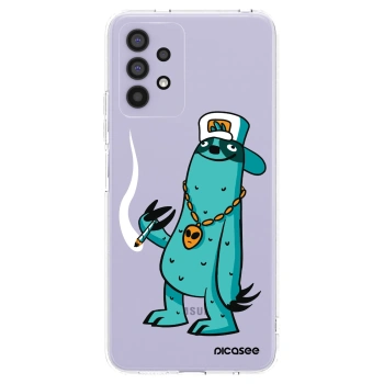 Picasee silikónový prehľadný obal pre Samsung Galaxy A32 4G SM-A325F - Earth - Je mi fajn