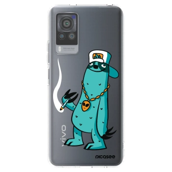 Picasee silikónový prehľadný obal pre Vivo X60 Pro 5G - Earth - Je mi fajn