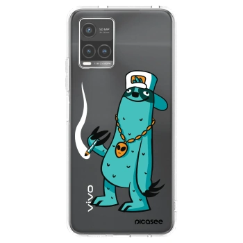 Picasee silikónový prehľadný obal pre Vivo Y33s - Earth - Je mi fajn